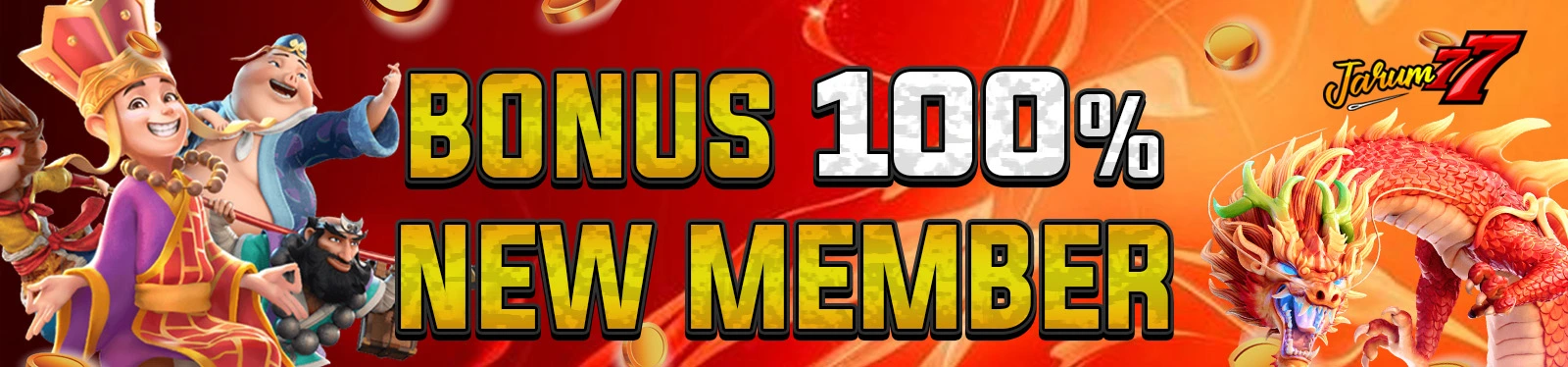 Bonus New Member 100%